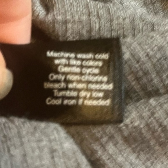 Lane Bryant Crossover Wrap Textured Top VNeck Surplice Neckline Rib Knit 26 / 28 - Picture 10 of 12